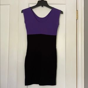 American Apparel color block mini dress